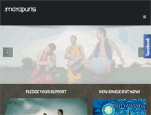 Tablet Screenshot of mayapuris.com